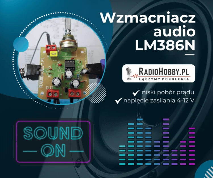 Wzmacniacz audio LM386N.gif
